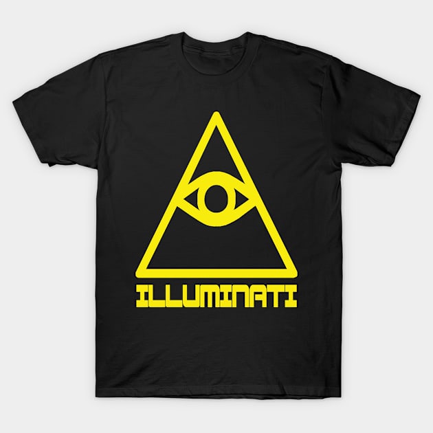 Illuminati Eye of Providence - All Seeing Eye T-Shirt by DazzlingApparel